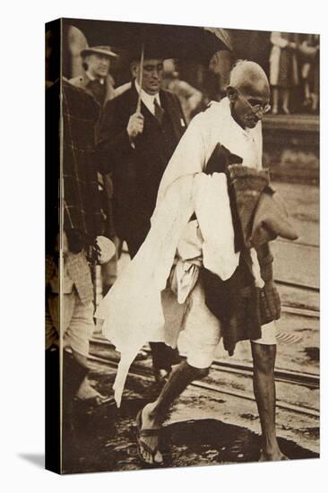 Gandhi Visiting London for 'Round Table' Conferences, September 1930-English Photographer-Premier Image Canvas