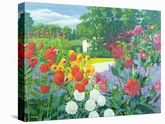 Garden and House-William Ireland-Premier Image Canvas