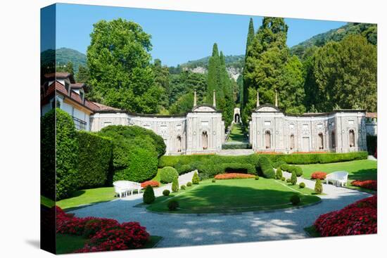 Garden at Villa D'Este Hotel, Cernobbio, Lake Como, Lombardy, Italy-null-Stretched Canvas