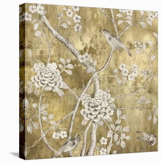 Garden Birds-Tania Bello-Stretched Canvas