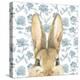 Garden Bunnies VI-Leslie Trimbach-Stretched Canvas