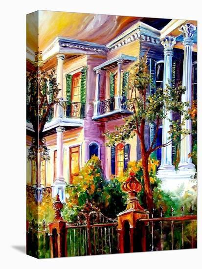 Garden District Sunset-Diane Millsap-Stretched Canvas