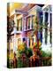 Garden District Sunset-Diane Millsap-Stretched Canvas