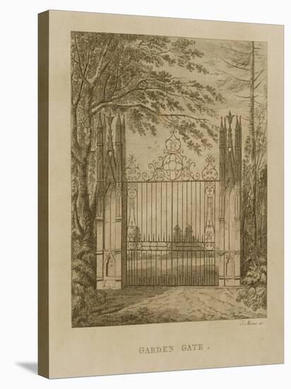 Garden Gate at Strawberry Hill-J. Morris-Premier Image Canvas