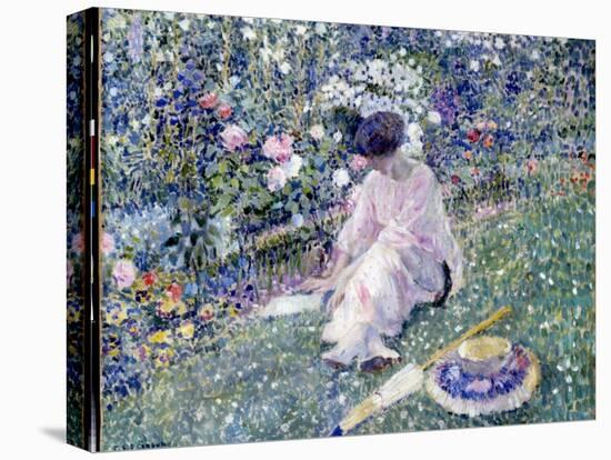 Garden in June, 1911-Frederick Carl Frieseke-Premier Image Canvas