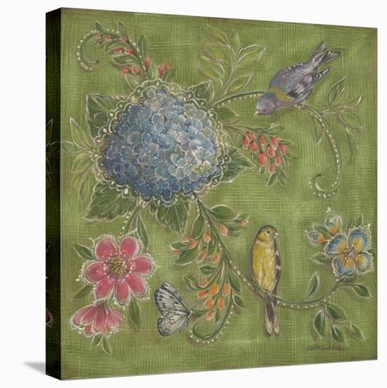 Garden Menagerie III-Kate McRostie-Stretched Canvas