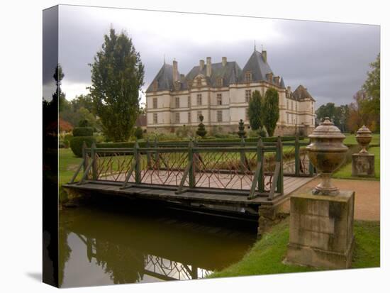 Garden of Chateau de Cormatin, Burgundy, France-Lisa S^ Engelbrecht-Premier Image Canvas