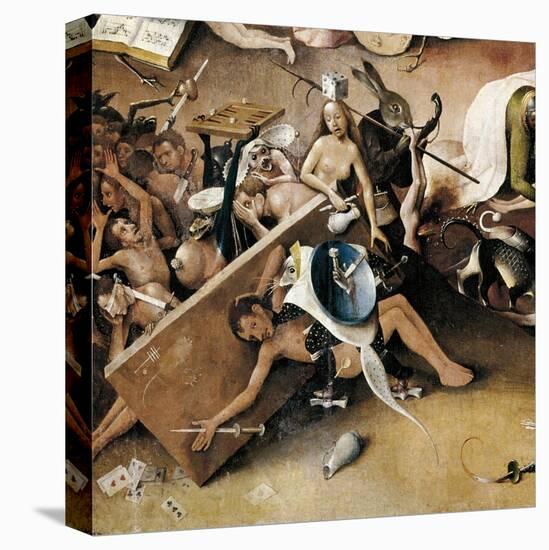 Garden of Earthly Delights-Hieronymus Bosch-Stretched Canvas