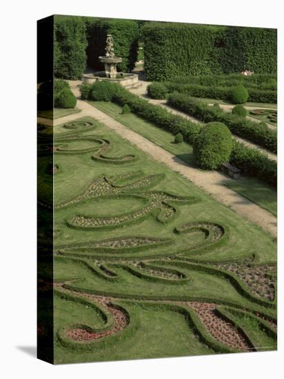 Garden of Flora, Kromeriz Palace, Unesco World Heritage Site, South Moravia, Czech Republic-Upperhall-Premier Image Canvas