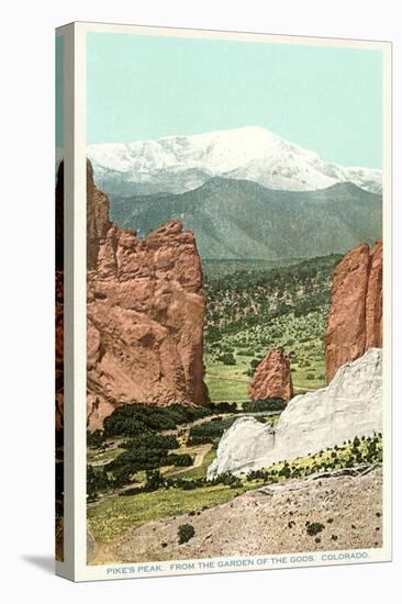 Garden of the Gods, Pike's Peak, Colorado-null-Stretched Canvas