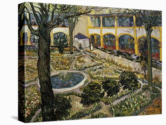 Garden of the Hospital at Arles-Vincent van Gogh-Premier Image Canvas