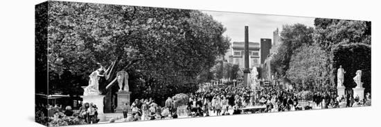 Garden of the Tuileries, the Louvre, Paris, France-Philippe Hugonnard-Premier Image Canvas