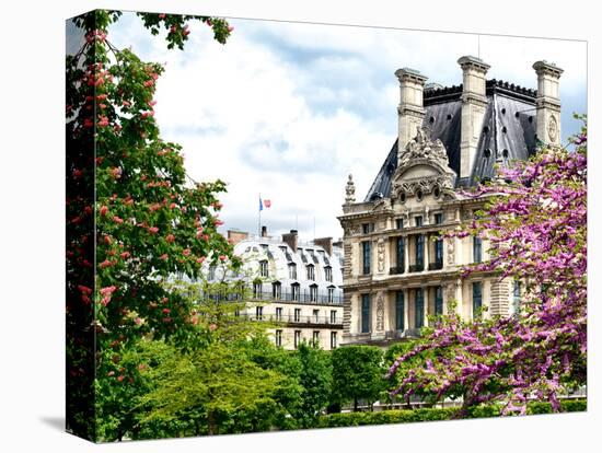 Garden of the Tuileries, the Louvre, Paris, France-Philippe Hugonnard-Premier Image Canvas