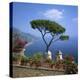 Garden of Villa Rufolo, Ravello, Amalfi Coast, UNESCO World Heritage Site, Campania, Italy, Europe-Roy Rainford-Premier Image Canvas