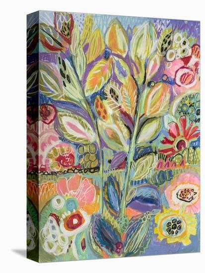 Garden Of Whimsy II-Karen Fields-Stretched Canvas