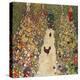 Garden Path with Chickens, 1916, Burned at Schloss Immendorf in 1945-Gustav Klimt-Premier Image Canvas