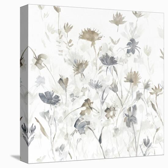 Garden Shadows III on White-Avery Tillmon-Stretched Canvas