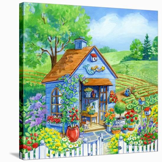 Garden Shed-Geraldine Aikman-Premier Image Canvas