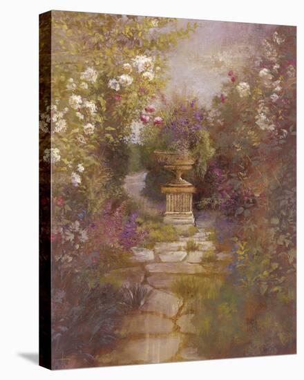 Garden Urn-Longo-Stretched Canvas