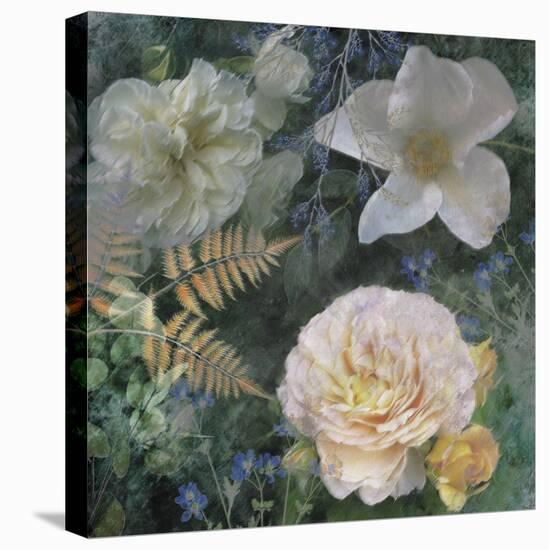 Garden Window - Silken Florals-Collezione Botanica-Stretched Canvas