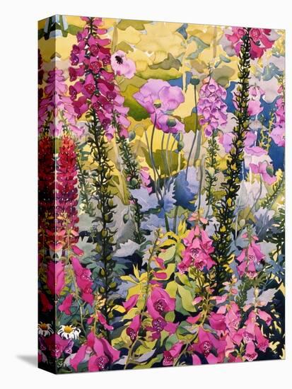 Garden with Foxgloves-Christopher Ryland-Premier Image Canvas