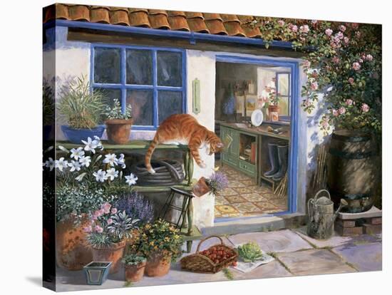 Gardeners World I-Bernard Willington-Stretched Canvas