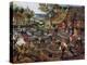 Gardening, C.1637-38-Pieter Brueghel the Younger-Premier Image Canvas