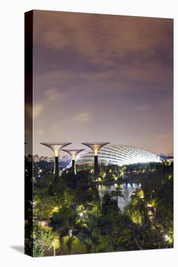 Gardens by the Bay Cloud Forest Botanic Garden, Singapore, Southeast Asia, Asia-Christian Kober-Premier Image Canvas