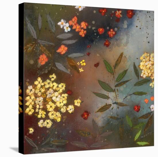 Gardens in the Mist I-Aleah Koury-Stretched Canvas