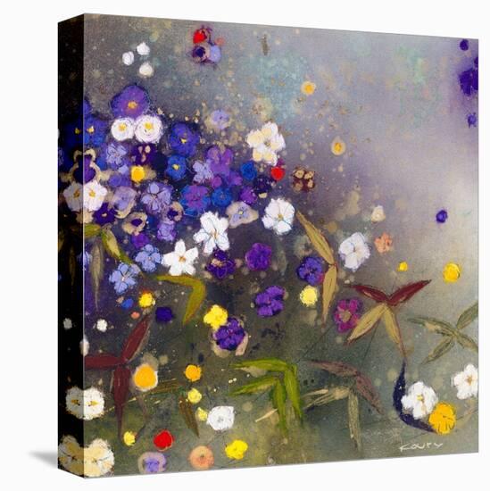 Gardens in the Mist IX-Aleah Koury-Stretched Canvas