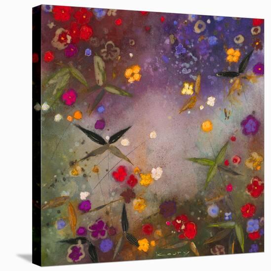 Gardens in the Mist V-Aleah Koury-Stretched Canvas