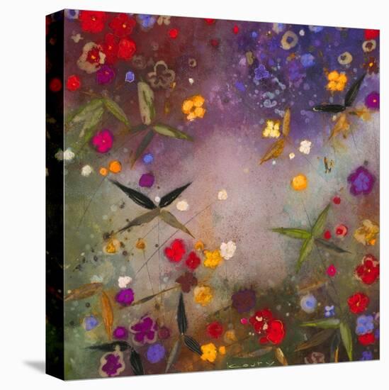 Gardens in the Mist V-Aleah Koury-Stretched Canvas