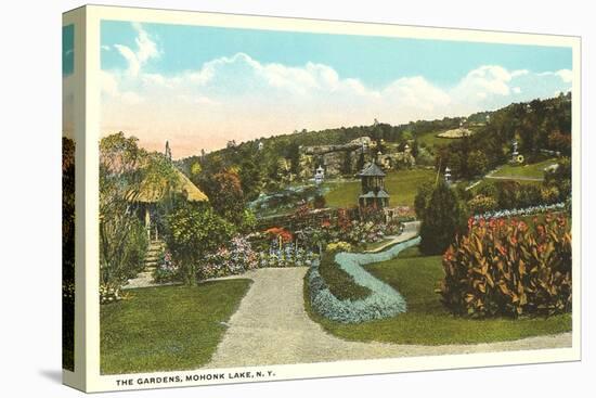 Gardens, Mohonk Lake, New York-null-Stretched Canvas