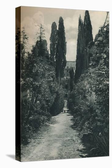 Gardens of the Villa d'Este near Tivoli, Rome, Italy, 1927-Eugen Poppel-Premier Image Canvas