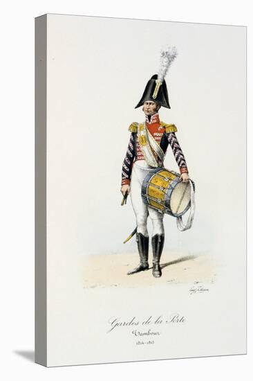 Gardes De La Porte, Drummer, 1814-15-Eugene Titeux-Premier Image Canvas