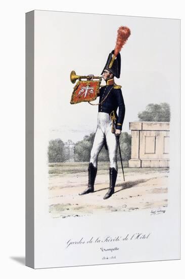 Gardes De La Prevote De L'Hotel, Trumpeter, 1814-16-Eugene Titeux-Premier Image Canvas