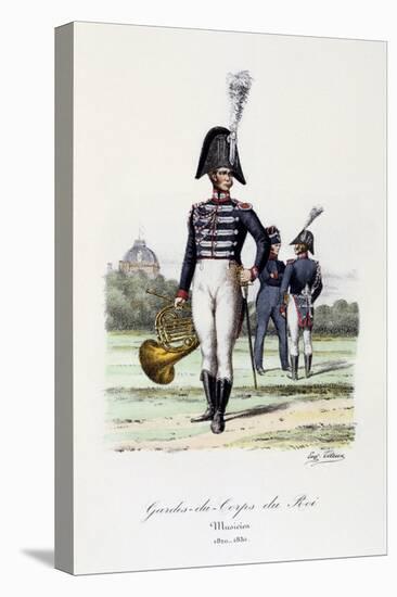 Gardes-Du-Corps De Roi, Musicien, 1820-30-Eugene Titeux-Premier Image Canvas
