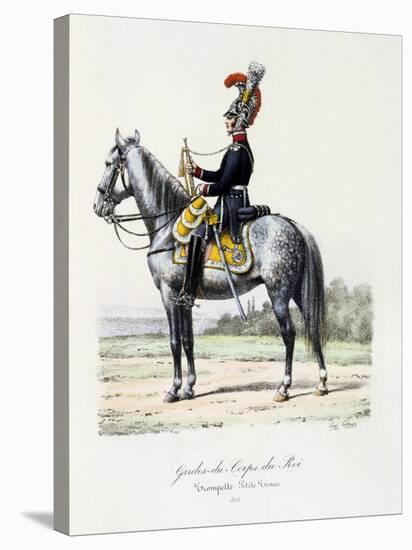Gardes-Du-Corps De Roi, Trumpeter (Petite Tenu), 1815-Eugene Titeux-Premier Image Canvas