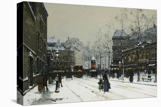 Gare Du Nord, Paris-Eugene Galien-Laloue-Premier Image Canvas