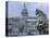 Gargoyle Looking Toward the Pantheon-Michel Setboun-Premier Image Canvas