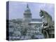 Gargoyle Looking Toward the Pantheon-Michel Setboun-Premier Image Canvas