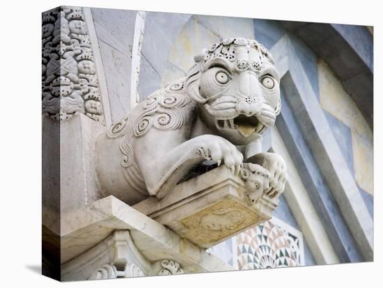 Gargoyle of Duomo Pisa, Pisa, Italy-Dennis Flaherty-Premier Image Canvas