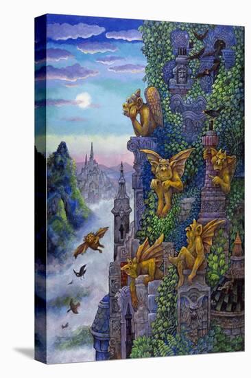 Gargoyle's Twilight-Bill Bell-Premier Image Canvas