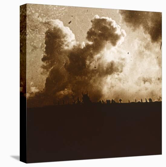 Gas attack, Verdun, northern France, c1914-c1918-Unknown-Premier Image Canvas