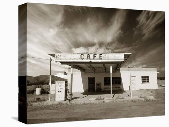 Gas Station and Cafe-Aaron Horowitz-Premier Image Canvas