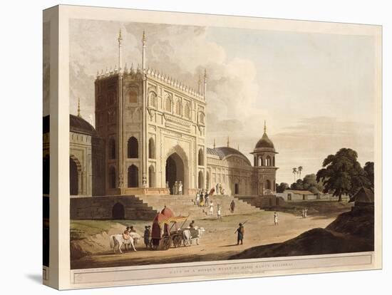 Gate of a Mosque Built by Hafiz Ramut, Pillibeat, 1825-1826-Thomas & William Daniell-Premier Image Canvas