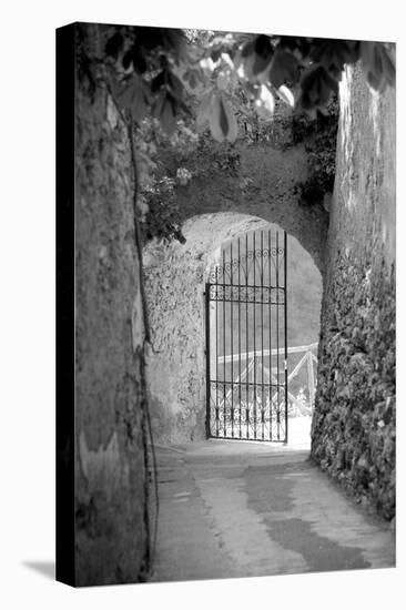 Gate of a villa, Ravello, Salerno, Campania, Italy-null-Premier Image Canvas