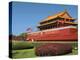 Gate of Heavenly Peace Gardens, the Forbidden City, Beijing, China-Miva Stock-Premier Image Canvas