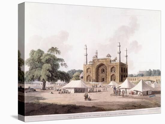 Gate of the Tomb of the Emperor Akbar-Thomas Daniell-Premier Image Canvas
