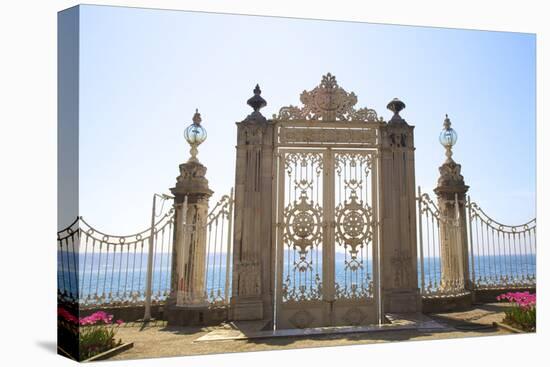 Gate to the Bosphorus, Dolmabahce Palace, Istanbul, Turkey, Europe-Neil Farrin-Premier Image Canvas